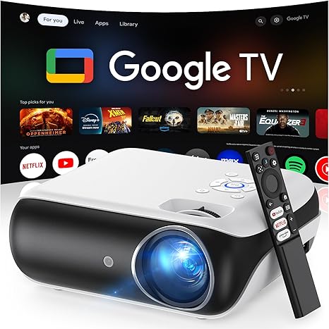 Official Licensed Google TV Smart Projector