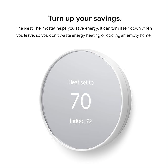 Google Nest Thermostat - منظم حرارة ذكي للمنزل