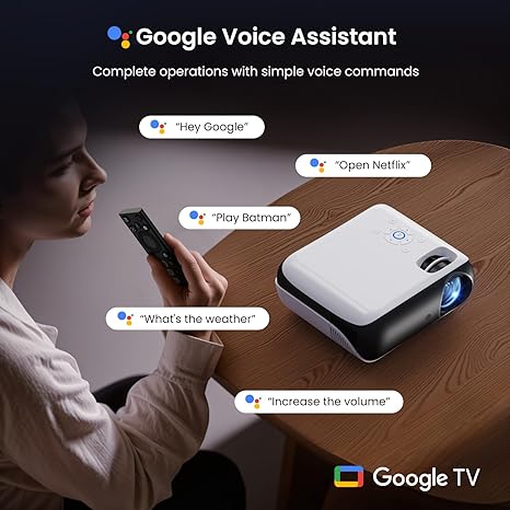 Official Licensed Google TV Smart Projector