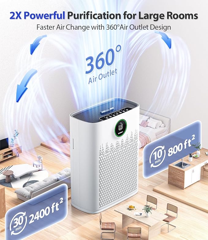 Air Purifiers with True HEPA Filter